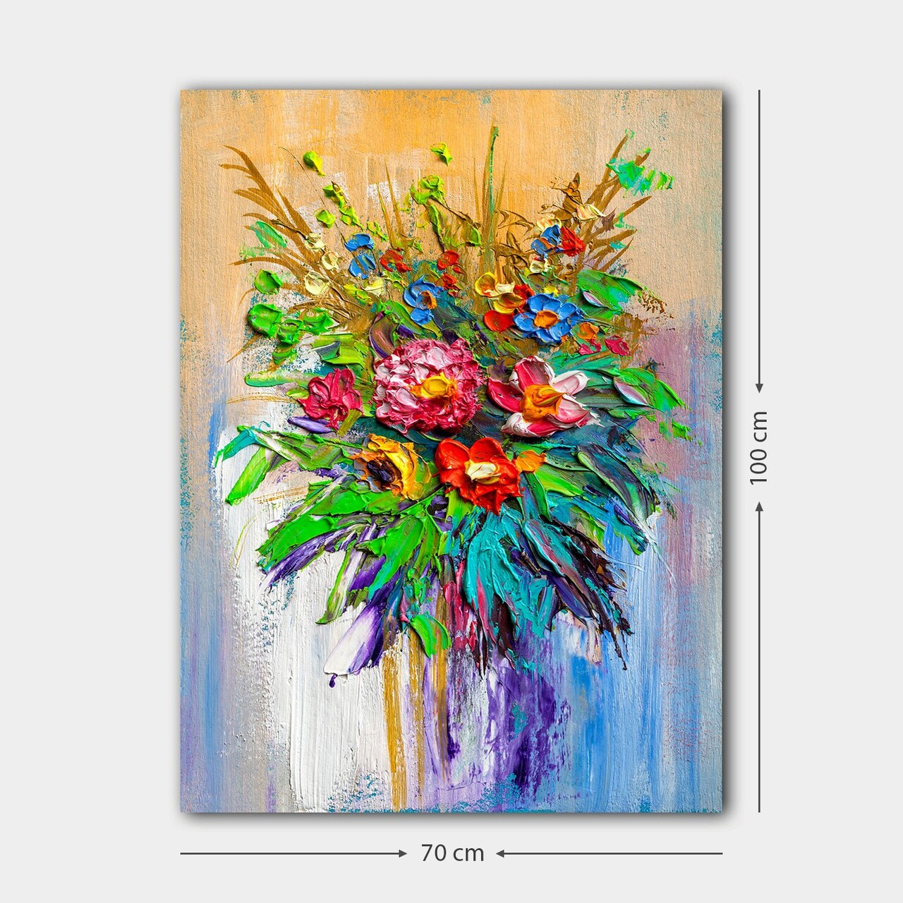 Tablou decorativ, 1250071609_70100, Cadru: 100% LEMN (grosime: 3 cm), Multicolor - view 3