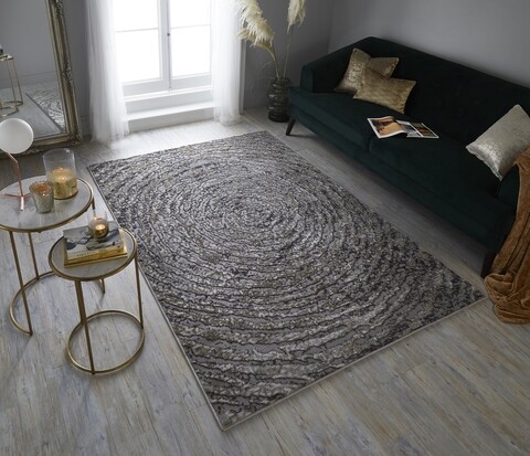 Covor ERIS URSA, 160×230 cm, 100% polipropilena, Auriu Flair Rugs
