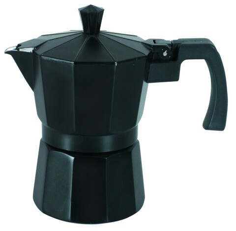 Poza Cafetiera filtru 9 portii Negra, Domotti, 450 ml, aluminiu