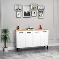 Consola, Arnetti, Frezya, Stejar Safir / Alb