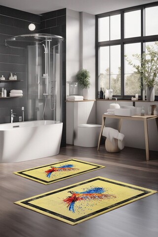 Set covorase de baie, Cartwright, CT-5364, Poliester, Multicolor