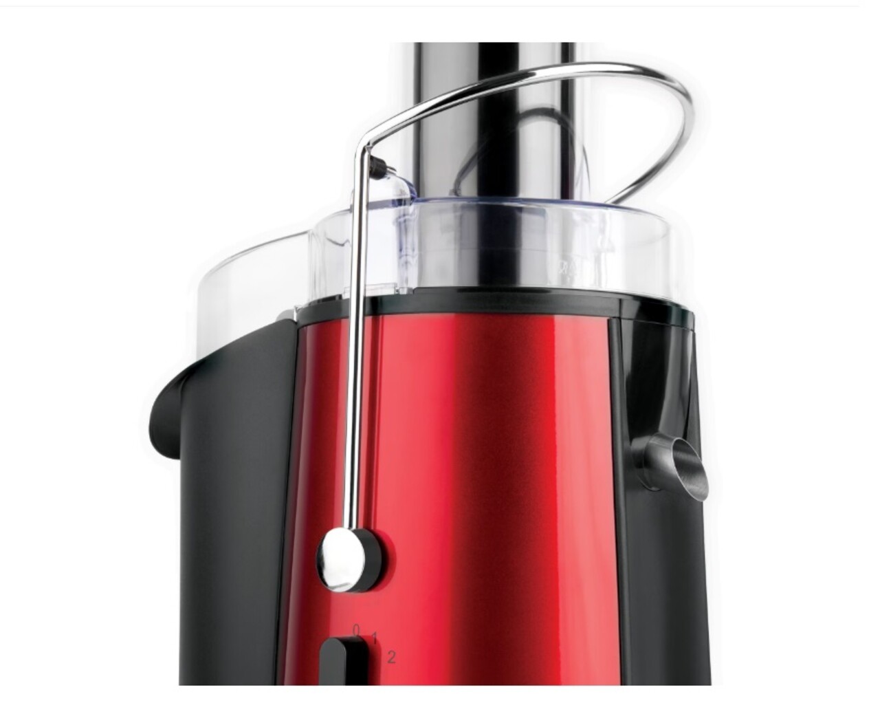 Storcator de fructe Heinner, 1000W, rosu/negru - imagine 4