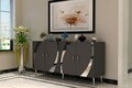 Consola, Olivia, Hook KB150, Antracit / Argintiu