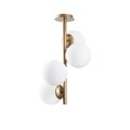 Lustra, Faze - NT - 138, Sheen, 32 x 53 cm, 4 x E27, 40W, auriu