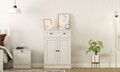 Dulap, Rabi, Rb-168-04, 70x100x40 cm, Alb mat