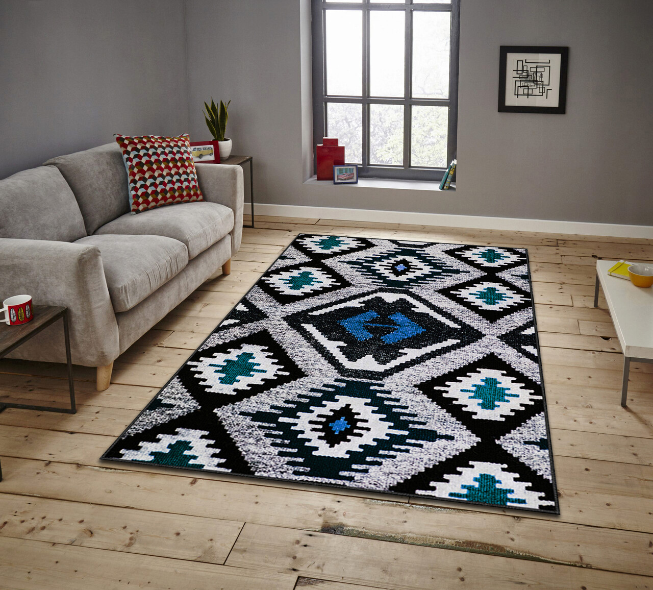 Covor ASR CRPT-112  100x180 cm Poliester Multicolor