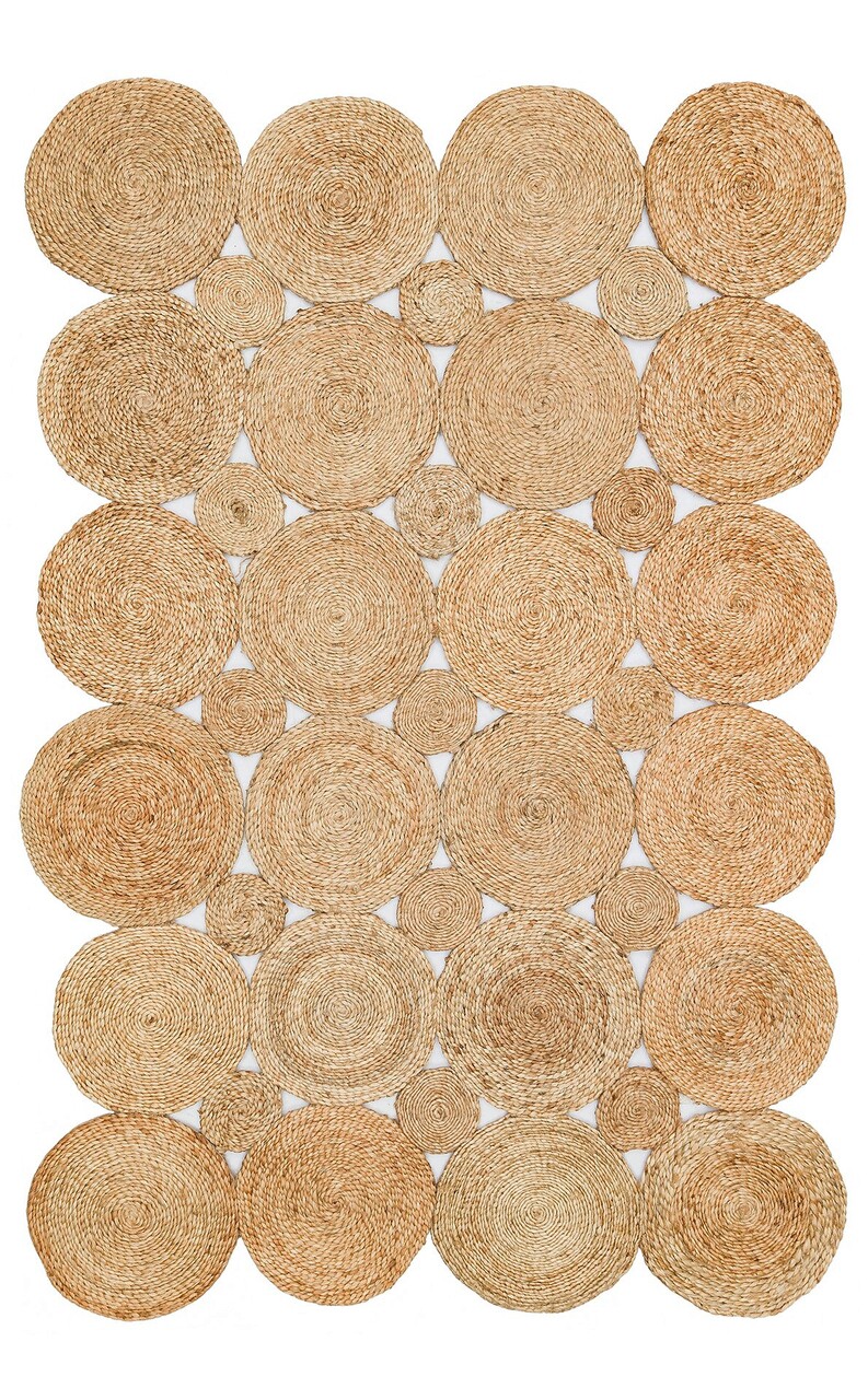 Covor, Ca-104 Natural Xw, 90x150 cm, Iuta, Bej - 1 | YEO