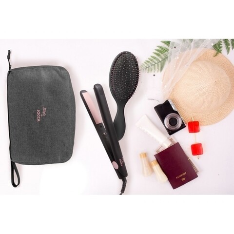 Set perie si placa de par Travelling, Jocca, 3 piese