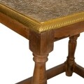 Masuta de cafea Chelsea, Creaciones Meng, 48x33x45.5 cm, lemn de mango