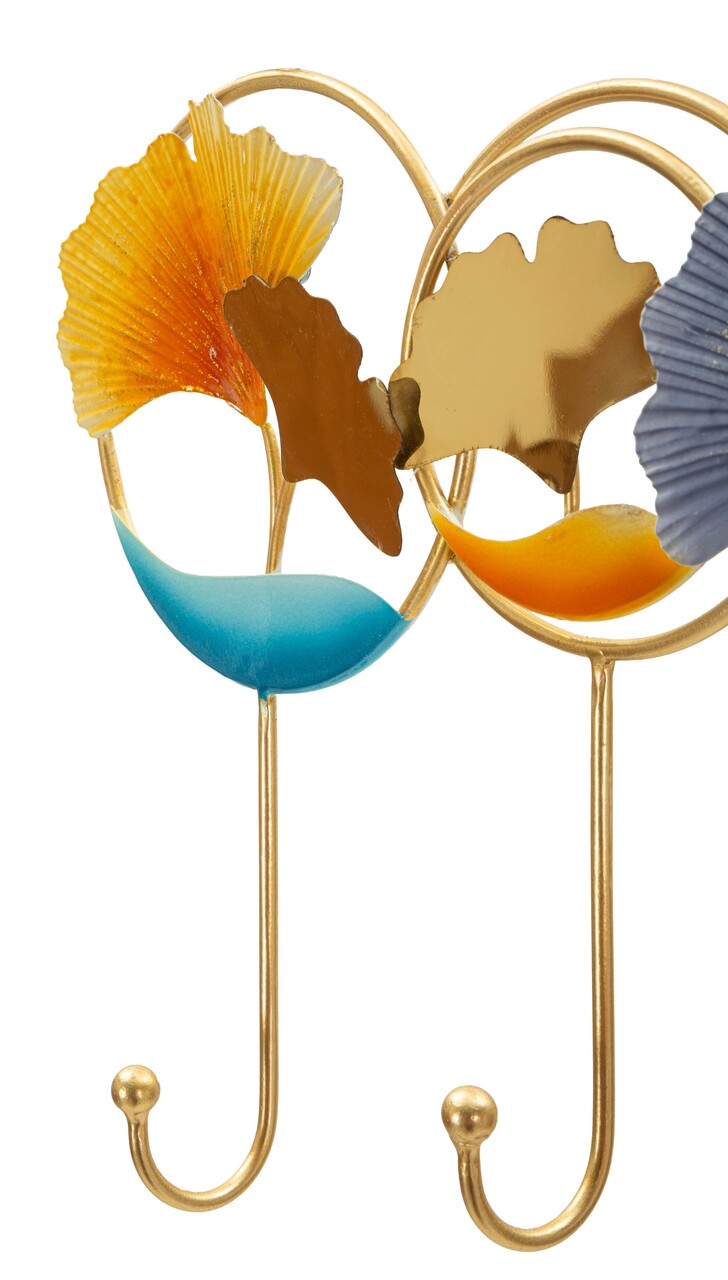 Cuier de perete, Mauro Ferretti, Polly -A, 60.2x5x28.5 cm, metal, multicolor - imagine 3