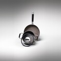 Tigaie Wok TVS Gran Gourmet cu particule minerale, 28 cm Ø