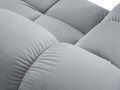 Coltar modular stanga 4 locuri, Bellis-51, Micadoni Home, 282x155x70 cm, catifea, albastru deschis