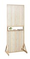 Paravan decorativ / despartitor camera Kailua, Wenko, 72x40x178 cm, bambus, natur