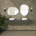 Oglinda decorativa, Neostill, Gusto Mirror, MDF , Negru