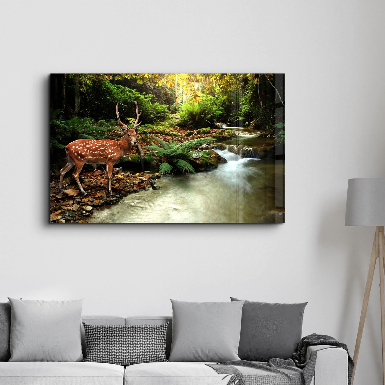 Tablou decorativ, CAM-3019, Dimensiuni: 46 x 72 cm, Multicolor - view 3