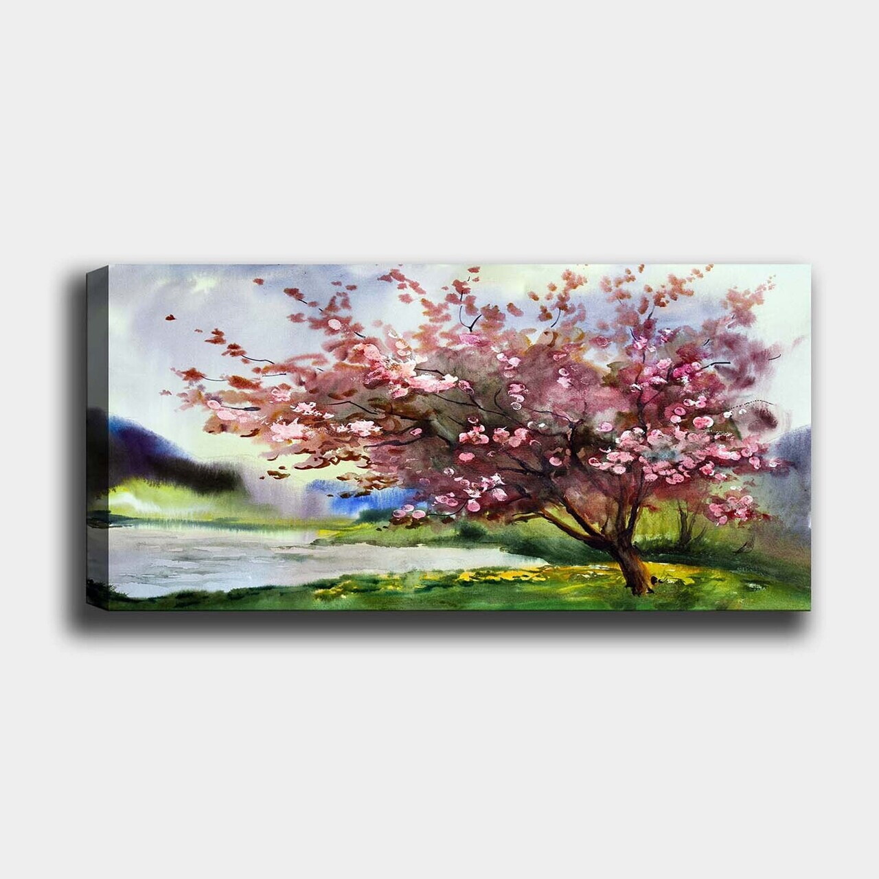 Tablou decorativ, YTY102991469_50120, Canvas, Rama din lemn (grosime 3 cm), Multicolor — imaginea 2