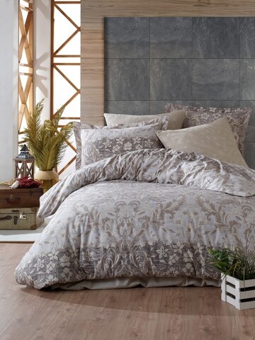 Lenjerie de pat pentru o persoana, primacasa by turkiz, floral 182trk02254, 2 piese, bumbac ranforce, multicolor