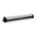 Uscator de rufe retractabil cu montare pe perete, Brabantia, Pull-out Stainless Steel, 22 m capacitate de uscare, polipropilena/otel, gri mat