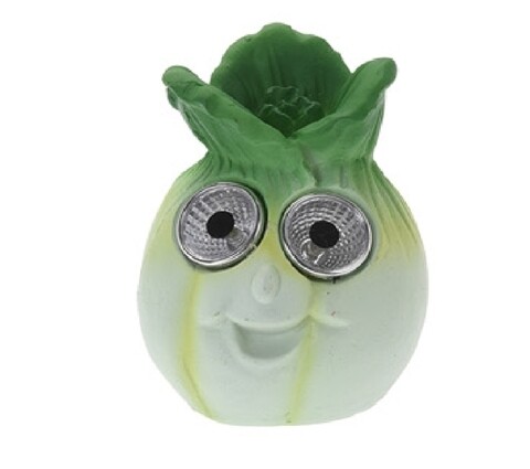 Lampa solara de gradina Cabbage, 8x10 cm