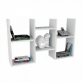 Raft pentru perete, Wooden Art, Gues White, 97x59.5x22 cm