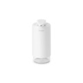 Dozator sapun / detergent lichid, Brabantia, SinkStyle Mineral, 6.5x8.5x15 cm, 200 ml, otel, alb