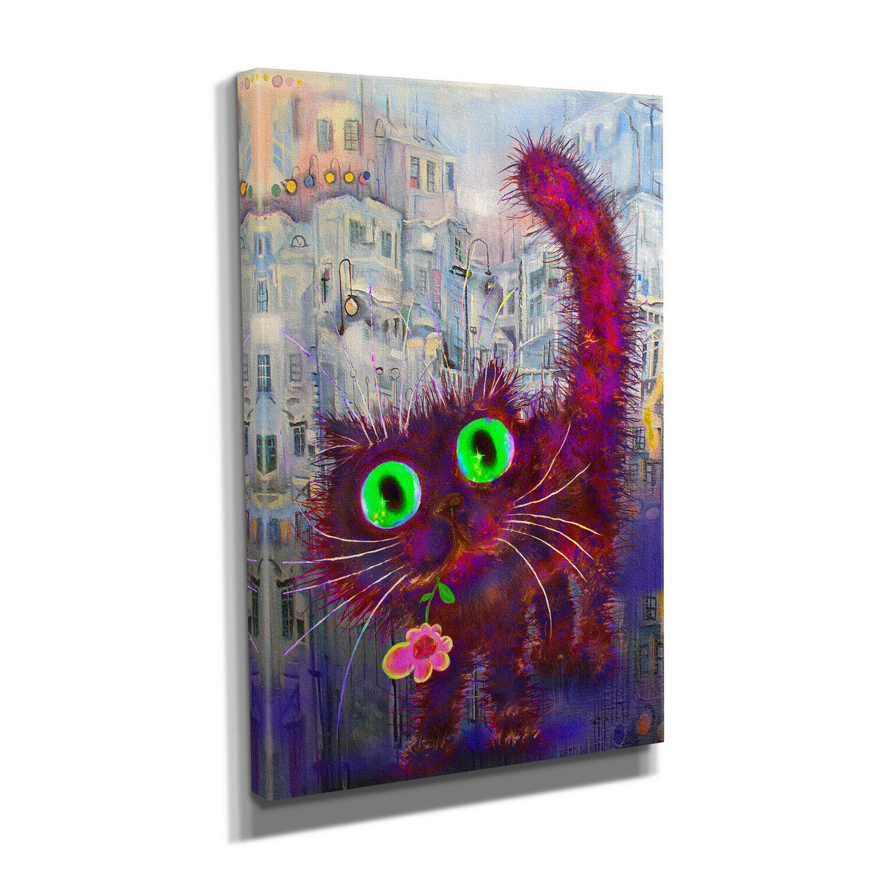 Tablou decorativ, DC381, Rama de lemn, Multicolor - view 3