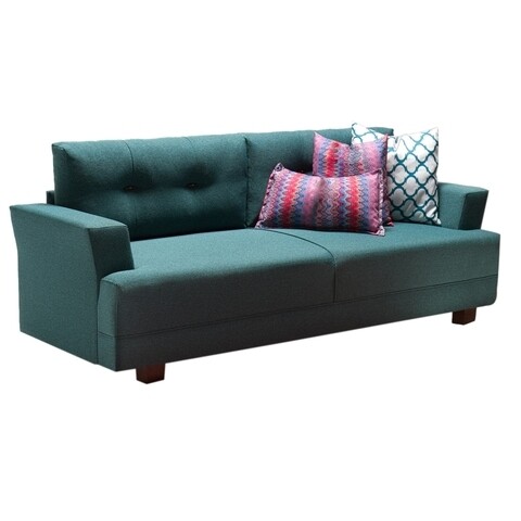 Canapea Balzan, Balcab Home, 3 locuri, 208x78x80 cm, turcoaz Balcab Home