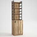 Biblioteca, Tera Home, Lost 804TRH3603, 45 x 166.7 x 35 cm, pal melaminat, nuc