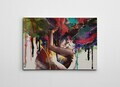 Tablou decorativ, KNV4502_5070 (50 x 70), Canvas, Canvas imprimat, Multicolor