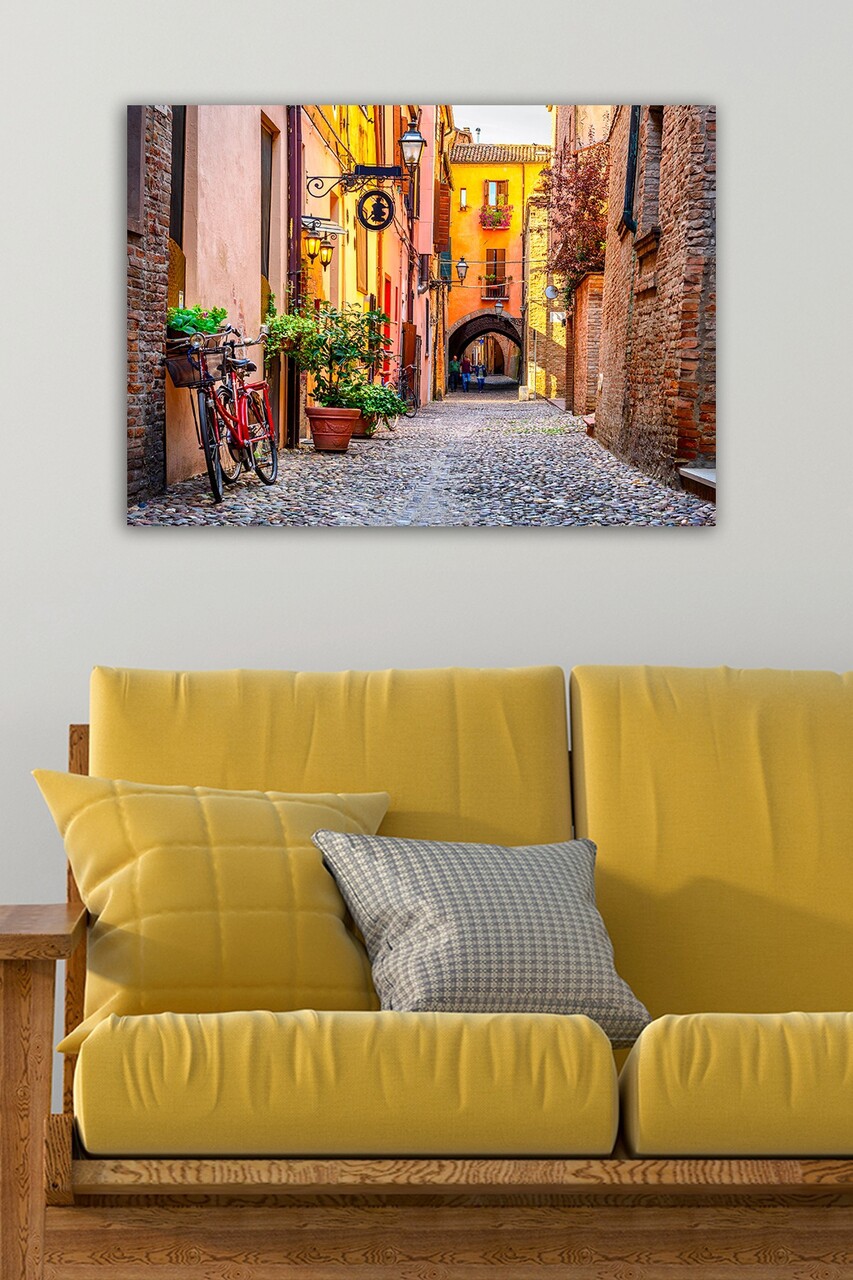 Tablou decorativ 1247082868-5070 Cadru: 100% LEMN (grosime: 3 cm) Multicolor