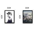 Set 2 tablouri decorative, Cloud Man Set, PAL, Hartie, Multicolor