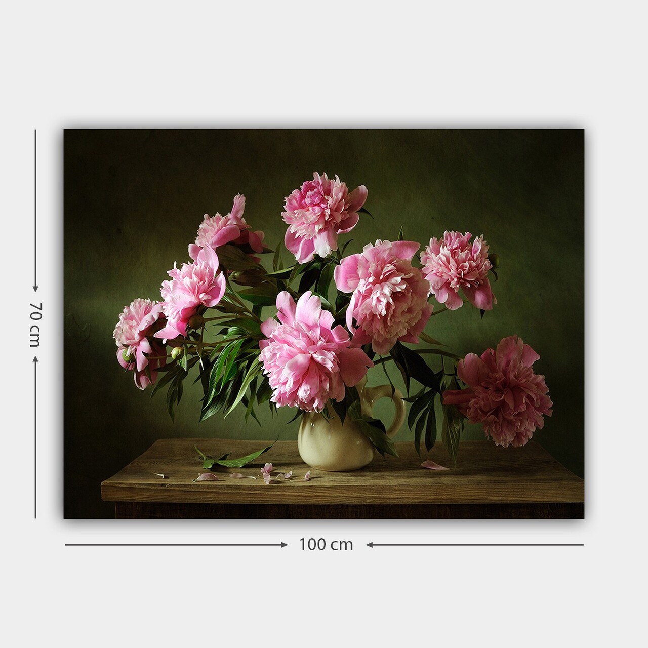 Tablou decorativ, 154171406_70100, Cadru: 100% LEMN (grosime: 3 cm), Multicolor - view 3