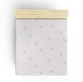 Cearceaf de pat cu elastic, 180x200 cm, 100% bumbac ranforce, Beverly Hills Polo Club, BHPC 024, crem