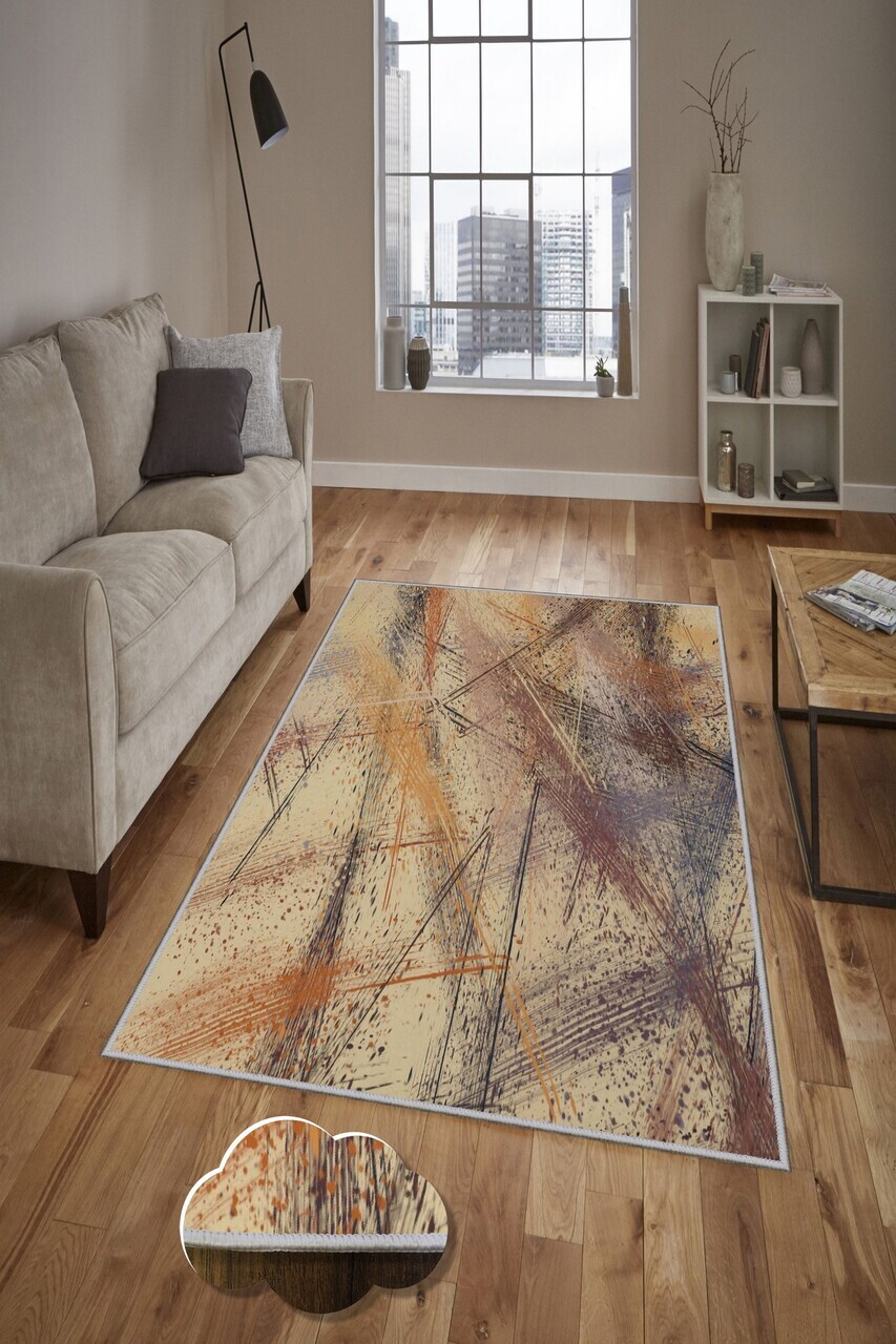 Covor Hmnt249 160x230 cm Poliester Multicolor