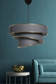 Lustra, FullHouse, 390FLH1688, Metal, Antracit / Aur