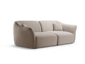 Canapea 3 locuri, Hailey, Micadoni Home, 206x102x79 cm, tesatura boucle, verde menta