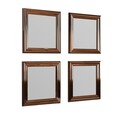 Set de oglinzi, Siam, Loza, MDF , Bronz