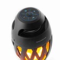 Boxa wireless si lampa LED cu efect de flacara Spekkle, InnovaGoods, Bluetooth, USB, Ø10 x 81 cm