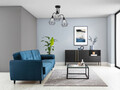 Lustra ELTAP, Bendinni, 51x51x50 cm, 3xE27, 15W, otel, negru