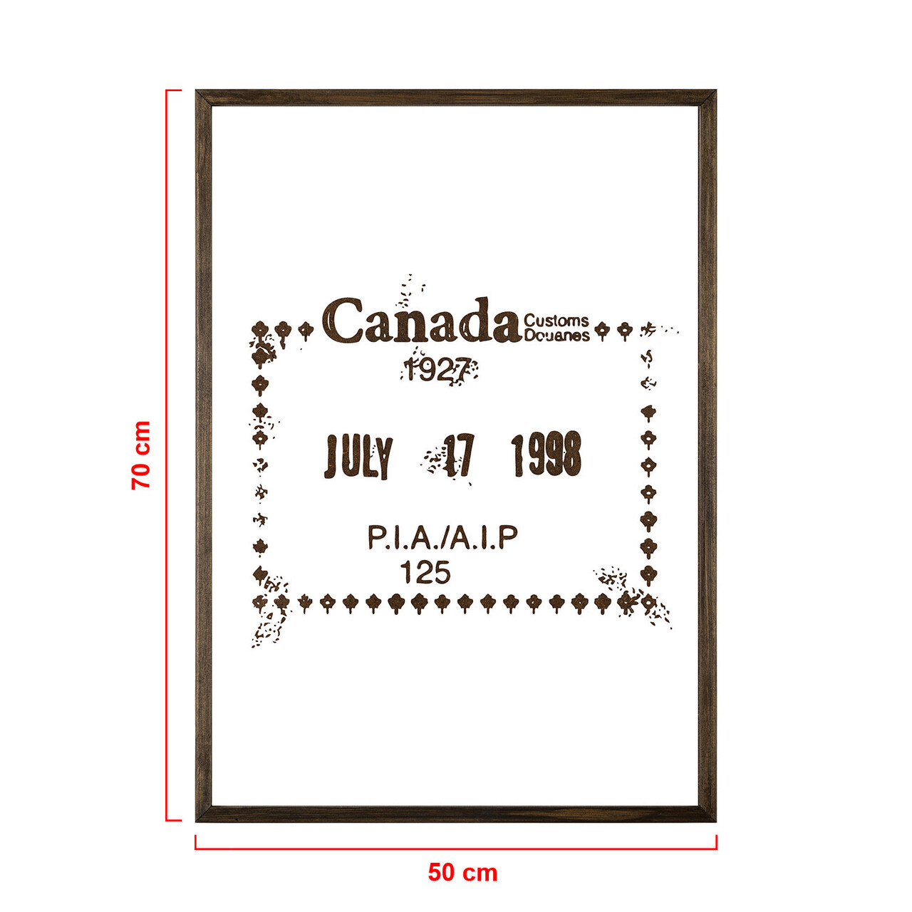 Tablou decorativ, TD016, Lemn, Desenat manual, Natural