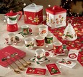 Set 4 pahare, Elfomagia, Brandani, 6x6 cm, portelan New Bone China