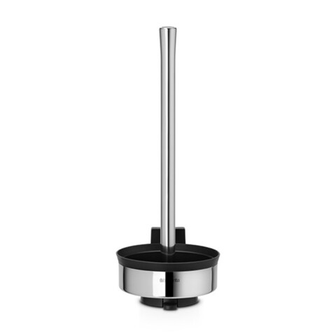 Suport role rezerva hartie igienica, Brabantia, Profile Brilliant Steel, 15.5x14x38.3 cm, otel, argintiu
