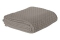 Cuvertura pique Single, Hasır - Grey, ICF Bedroom, Bumbac 