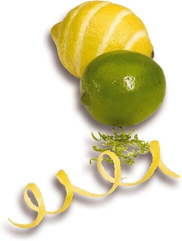Ustensila razuit coaja citrice, Fresh Choice Lemon Zester, Excelsa, 2x20x2 cm, inox