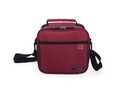 Set geanta termoizolanta pentru pranz si 2 caserole 0.6 L + 0.8 L Classic, Iris Barcelona, 21x11.5x20 cm, poliester, rosu