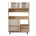 Dulap multifunctional, Locelso, RE5-SW, Stejar / Alb