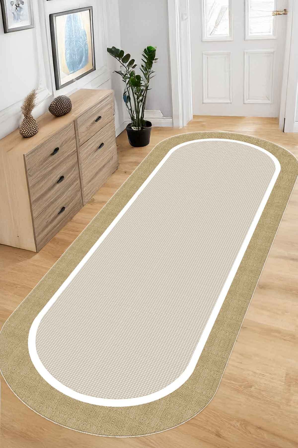 Covor, CLR-7346-65, 60x100 cm, Poliester, Maro