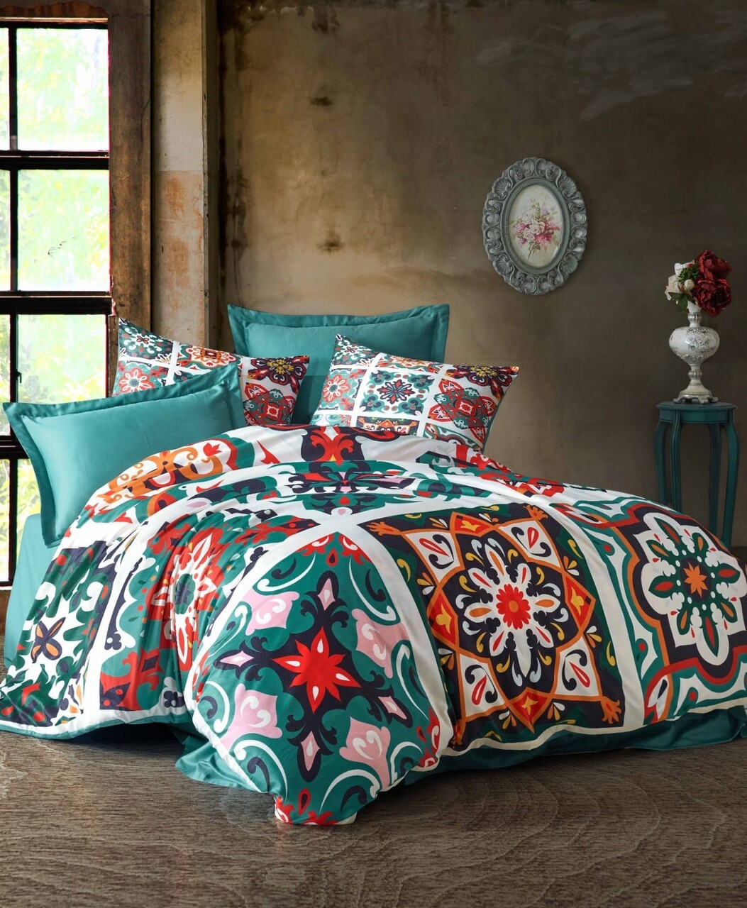Lenjerie de pat pentru o persoana, 477, Pearl Home, Poliester Satinat