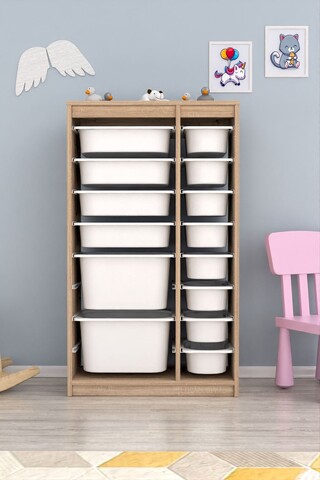 Dulap multifunctional, Estella, Montana Xs 2D4N8U, Sonomo White