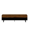 Comoda TV, Inarch, Sign, Negru / Stejar
